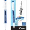 PILOT FriXion Erasable Pens, Fine Point 0.7mm, Blue Ink, 12-Pack