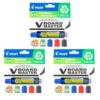 PILOT V Board Master BeGreen Dry-Erase, Assorted Colors Bundle, 15 Count