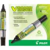 Pilot V Board Master BeGreen Dry-Erase Markers, Black Ink, 12 Count