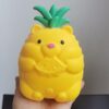 Pineapple Bear Slow Rising Squishy Cute Desk Fidget Soft Squeeze Desk Buddy Office Desk Decor Office Desk Accessory Home School Dorm Travel Birthday Gift Cute Room Decor