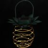 Pineapple Lamp String Solar Spiral LED Light for Garden Outdoor Decor