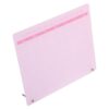 Pink Acrylic Desk Reminder Board with Stand, Monthly Grid