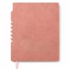 Pink Lined Journal Notebook, Soft Cover Notebook for Work & School