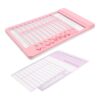 Pink Plastic Chores Chart for Teens and Students with Custom Tasks