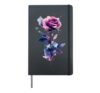 Pink Rose Petal, Botanist, Garden, Gardening, Flower, Rose Hardcover Journal, Black
