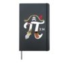 Pirate Pi Day Science Math Teacher Mathematics Symbol Hardcover Journal, Black