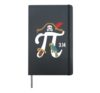 Pirate Pi Day Science Math Teacher Mathematics Symbol Hardcover Journal, Black