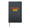 Pitt State Dad Pittsburg State University Father Parent Hardcover Journal, Black