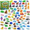pkaoakyo 150 PCS 3D Printed Animals, Articulated Animal Figurines for Kids