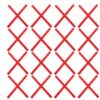 PLAFOPE 144pcs Red Octagonal Carpenter Pencils Hb Wood Lead Set for Marking