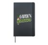 Plant Garden Queen Hardcover Journal, Black