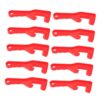 Plastic Bucket Lid Opener Gallon Paint Can Wrench Tool 10pcs Red