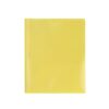 Plastic Folders with Pockets, Long-Lasting Tear-Resistant Multifunctional Easy to Maintain Folder with 2 Pocket and 3 Prongs,Lightweight Portable Folder for Filing Cabinet Office Business (Yellow)