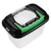 Plastic Habitat Box and Handle with Ventilated Lid Reptile