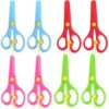 Playdough Scissors 8 Pack Safe Ages 2-4