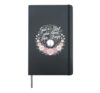 Playing Banjo Bluegrass Music Girl Loves Her Banjo Hardcover Journal, Black