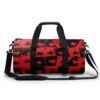 Playing Cards Red Black Ace Gym Bag Duffle Bags Weekender Overnight Bag