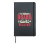 Playing If It Involves Board Games Count Me In Board Gamer Hardcover Journal, Black
