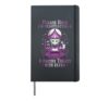 PLEASE HOLD I'M NEGOTIATING A PASTRY TREATY WITH ELVES Hardcover Journal, Black