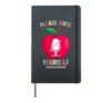 Please Mute Yourself Teacher Life 2020 Virtual Learning Gift Hardcover Journal, Black