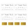 PLIGREAT 120 Pcs Bridal Shower Scratch Off Game Cards, Find the Wedding Ring Scratch Off Tickets Lottery Prize Raffle Cards for Bridal Guests Wedding Party, 4 Styles