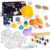 Pllieay 63PCS Solar System Foam Ball Kit for Back to School Science Project