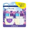 Plug In Refills New Spring Limited Edition Plug In for Odor-Fighting Fade Defy PLUG Air Freshener, (2) Count of 0.87 fl oz Refills (Lavender)