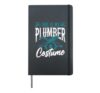 Plumbing Plumber Halloween Vintage That Is My Plumber Hardcover Journal, Black