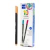 Plus Office – 10 Fine Point Markers 0.4 mm, Ideal for Writing, Painting and Drawing, School Pens with Fine Point, Water-Based Colored Ink