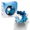 PLUS PLUS - HEXEL Waterfall - Fidget Sensory Puzzle Toy - Travel Friendly, Quiet Stress and Anxiety Relief for Kids/Adults