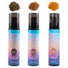 PLUSSIGN Lace Tint Melting Mousse 3-Pack – Light, Medium & Dark Brown Alcohol-Free Quick-Dry Foam for Lace Front Wigs, Toupees & Hairpieces, Natural Lace Color for Scalp Blend, for All Skin Tones