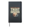 Pluto Justice For Pluto Never Forget Pluto Astronomy Gift Hardcover Journal, Black