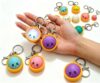 Pocket-Sized Dumpling Keychain with Clickers – Mini Dumpling Squishy Toy, Crisp Click Sounds, Squeeze & Click for Stress Relief, Great Fidget for Adults, Students, Office, 3PCS.