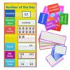 Pocket Chart | Erasable Math Sticker Classroom Organizer