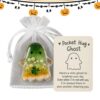 Pocket Ghost Card - Portable Comforting Keepsake for Halloween Work Gift
