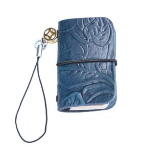 Pocket Notebook Lightweight Portable Sturdying Leather Exquisite Patterns