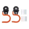 POCREATION Magnet Garage Hooks Heavy Duty Steel with Large 43mm Diameter