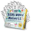 Poetry Tiles 632 Sight Word Magnets – Large .75" Tall Tiles to Learn Reading and Writing with Magnetic Fridge Words - Homeschool or Classroom Tool for Pre-K, Kindergarten, Grades 1-3