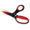 Pointed-Tip Softgrip Kids Scissors 6" Black Ombre