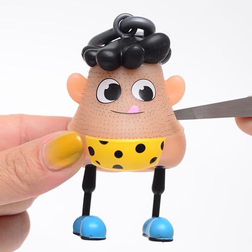 Polka Trichotillomania Fidget Toys,Pimple Popping Toy Picking Hair Pulling Fidget Toys,Skin Picking Toy Birthday Halloween Christmas Gag Gifts for Anxiety Relief&ADHD in 14+ Ages and Adults