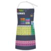 Polyester Bib Apron with Front Pockets Adjustable Neck Strap Kitchen Chef Cooking Baking Grill for Men Women 2019 Updated Periodic Table Of Elements Science Freak Chemistry Lovers For Fun Learning