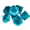 Polyhedral Frosted Glass DND Dice D4 D6 D8 D10 D00 D12 D20 7PCS
