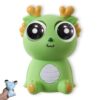 Pop-Out Eye Dragon Squeeze Toy - Stress Relief Sensory Squishy for Adults, Funny Anti-Stress Ball, Ideal Anxiety Toy for Party Favors and Gifts (Green)