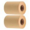 POPETPOP 2pcs Inch Kraft Paper Memo Roll 164 Feet Brown Craft Paper for Notes to Do Lists for Office and Kitchen Use