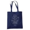 popfunk Star Wars Millenium Falcon Schematic Grocery Travel Reusable Tote Bag, Navy, 38X42Cm