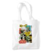 popfunk Star Wars Yoda Japanese Comic Grocery Travel Reusable Tote Bag, White, 38X42Cm