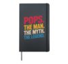 Pops Design For Grandpa From Grandkids Father's Day Pops Hardcover Journal, Black