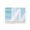 Portable A6 coil notebook set, multifunctional combination notebook