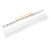 Portable Acrylic Mahjong Rack Organizer with Magnetic Pusher