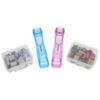 Portable Document Clamp Dispenser Mini Binder Clip Stapler